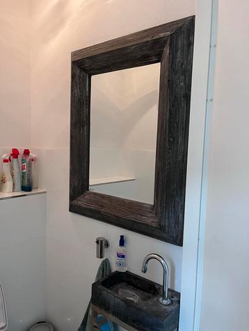 2 houten spiegel set beschikbaar voor biedingen