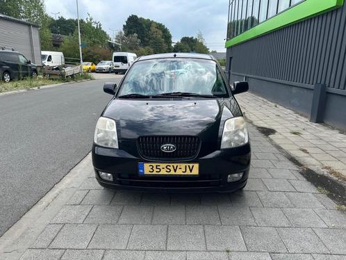 Kia Picanto 1.0 2006 Zwart, Auto's, Kia, Bedrijf, Picanto, Benzine, B, Hatchback, Handgeschakeld, Origineel Nederlands, Zwart