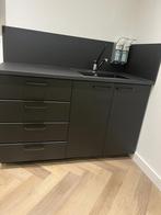 IKEA keukenblok, Huis en Inrichting, Ophalen, Zwart, Zo goed als nieuw, Minder dan 100 cm