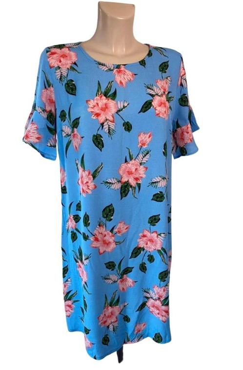 Modstrom jurk L, Kleding | Dames, Jurken, Zo goed als nieuw, Maat 42/44 (L), Blauw, Ophalen of Verzenden