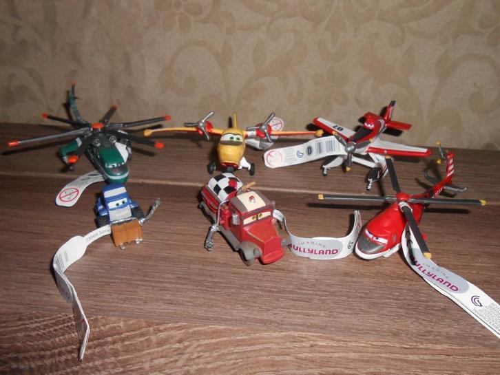 Planes film figuurtjes 11 stuks Bullyland geen schleich, Verzamelen, Poppetjes en Figuurtjes, Nieuw, Ophalen of Verzenden