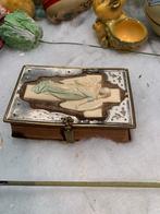 Antiek Bijbel Gebedenboek met Engel, Antiek en Kunst, Ophalen of Verzenden, Onbekend