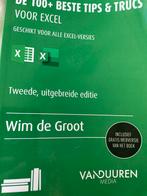 Excel Tips & Trucs - Wim de Groot, Ophalen of Verzenden, Zo goed als nieuw, Software