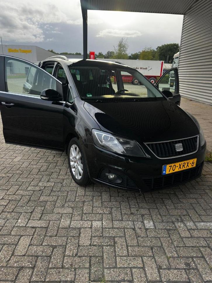 Seat Alhambra 1.4 TSI 110KW Ecomotive Dsg6 2012 Zwart, Auto's, Seat, Particulier, Alhambra, ABS, Airbags, Airconditioning, Alarm