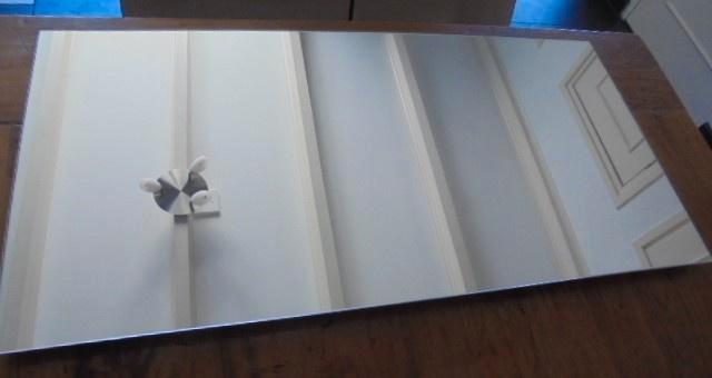 TOILET SPIEGEL 70X34 CM, Huis en Inrichting, Woonaccessoires | Spiegels, Zo goed als nieuw, Minder dan 50 cm, Minder dan 100 cm