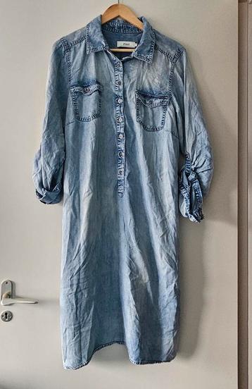 Zizzi S 42 44 jeans spijker jurk blouse tuniek blauw beschikbaar voor biedingen