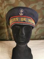 Franse marine pet demineurs, Ophalen of Verzenden, Marine, Overige gebieden, Helm of Baret