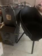 houtkachel kachel houtkachel rocket stove hoogrendement hout, Houtkachel, Ophalen of Verzenden, Zo goed als nieuw, Vrijstaand