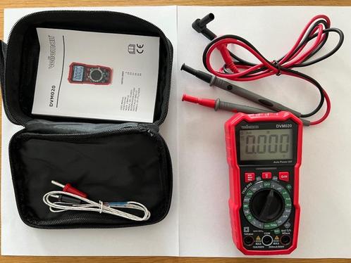 Velleman Digitale Multimeter Prof CAT3 600V, Doe-het-zelf en Verbouw, Meetapparatuur, Nieuw, Multimeter, Ophalen of Verzenden