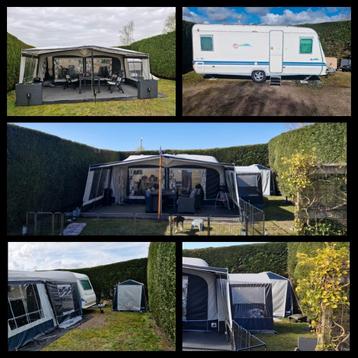 Caravan + alles wat erbij zit beschikbaar voor biedingen