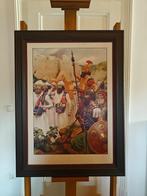 Bijbelse schoolplaat The Taking of Jericho – Frank Adams, Ophalen, Geschiedenis