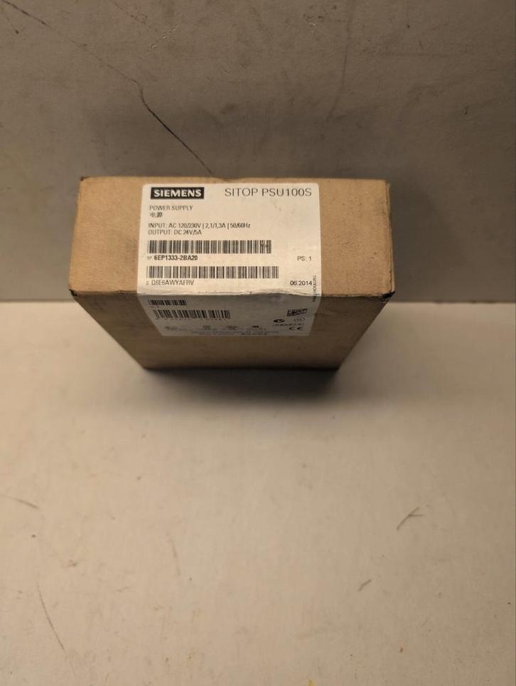 Siemens SITOP PSU100S gestabiliseerde voeding met artikeln, Doe-het-zelf en Verbouw, IJzerwaren en Bevestigingsmiddelen, Nieuw