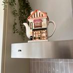 Vintage keramische theepot - thee winkel, Antiek en Kunst, Antiek | Keramiek en Aardewerk, Ophalen of Verzenden