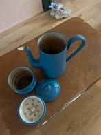 Mooi emaille koffie pot blauw, Ophalen of Verzenden
