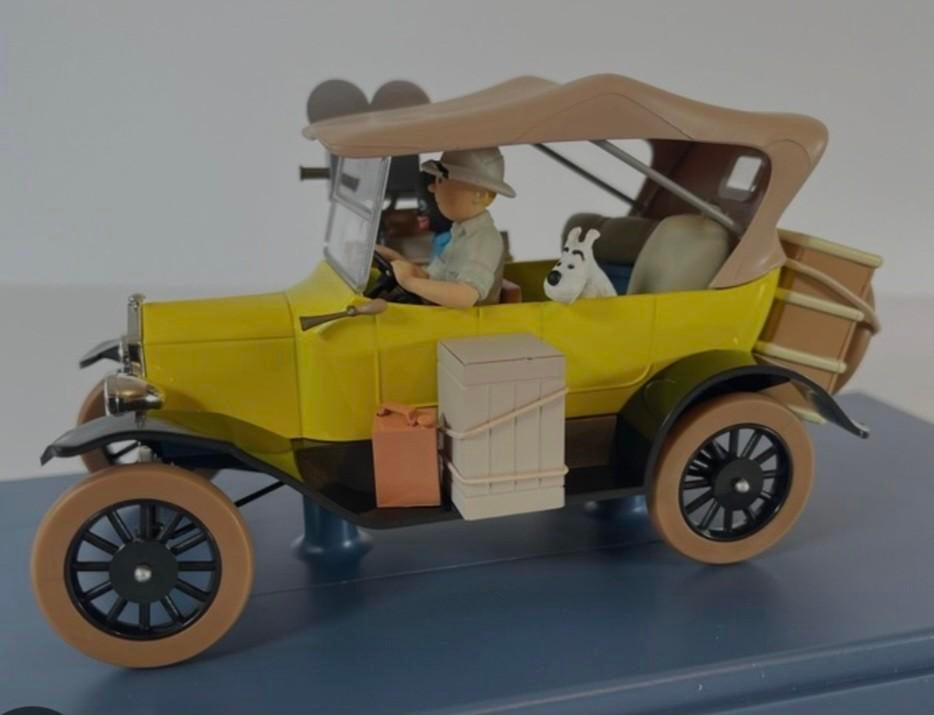 Kuifje in Congo., Ophalen of Verzenden, Kuifje, Zo goed als nieuw, Beeldje of Figuurtje