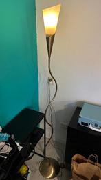 Vloerlamp goud organisch, Ophalen, Zo goed als nieuw, Glas, 150 tot 200 cm
