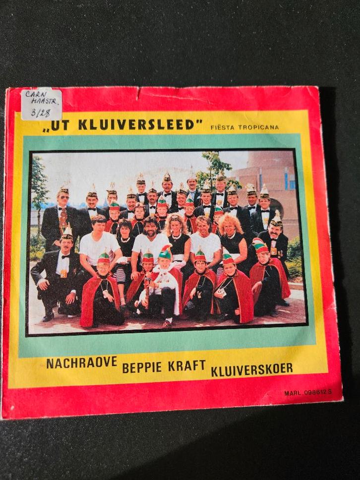 De Nachraove, Beppie Kraft, Kluiverskoer - Ut Kluiversleed, Cd's en Dvd's, Vinyl Singles, Gebruikt, Single, Nederlandstalig, 7 inch