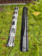 Halve ronde nok 2000mm (werkend 1900mm), Ophalen, Zwart, Nieuw, Minder dan 5 m²