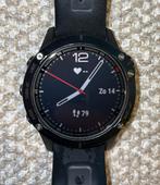 Garmin Fenix 6 Saphire, 47 mm, Sieraden, Tassen en Uiterlijk, Sporthorloges, Ophalen, Zwart, Garmin, Zo goed als nieuw
