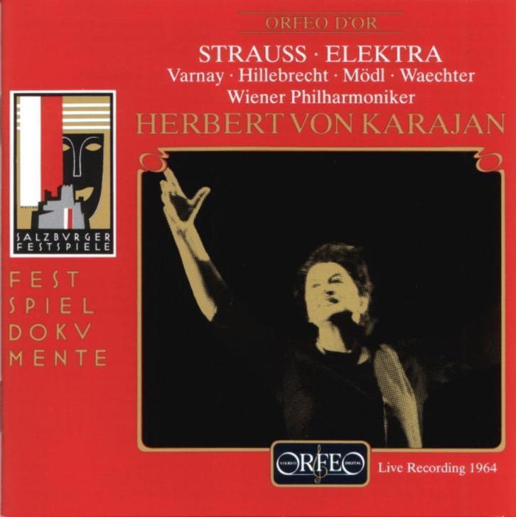 Herbert von Karajan – Elektra Richard Strauss 2 CD BOX, Cd's en Dvd's, Cd's | Overige Cd's, Zo goed als nieuw, Ophalen of Verzenden