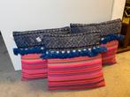 Nieuwe kussens Ibiza stijl, Huis en Inrichting, Woonaccessoires | Kussens, Ophalen of Verzenden, Nieuw, Roze, Vierkant