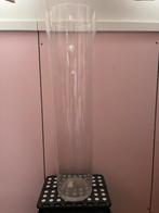 Hoge glazen vaas 70cm Ideaal voor kersttakken of paastakken, Overige kleuren, 50 tot 75 cm, Ophalen of Verzenden, Glas