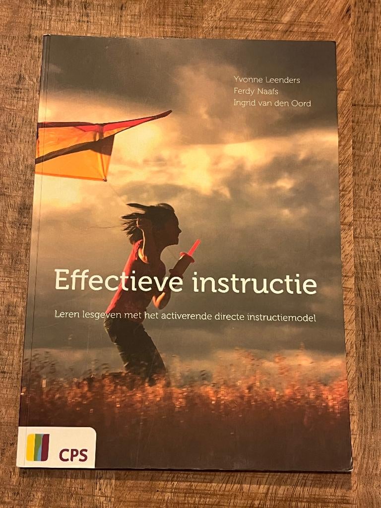 Effectieve instructie -  Y.Leenders, Boeken, Ophalen of Verzenden, Alpha, HBO
