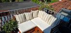 Loungeset tuinset incl. kussens, Tuin en Terras, Ophalen, Zo goed als nieuw, Bank, Hout