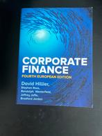 Corporate Finance - David Hillier (Zo goed als nieuw), Ophalen of Verzenden, Beta, Zo goed als nieuw, HBO