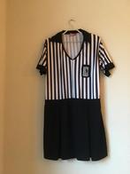 Carnavalsjurk zwart/wit maat L, Carnaval, Maat 42/44 (L), Ophalen of Verzenden, Zo goed als nieuw