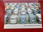 Volkswagen Transporter T1 bestelwagen - samba NL folder 1965, Boeken, Auto's | Folders en Tijdschriften, Gelezen, Volkswagen, Volkswagen