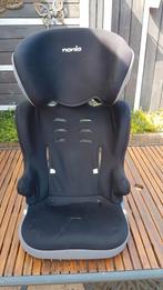 Nania autostoel / stoelverhoger met rugsteun, Autogordel, Zijbescherming, Zo goed als nieuw, 9 t/m 36 kg