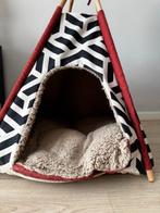 Beeztees tipi wit 50x50x70 kattenmand/hondenmand, Ophalen of Verzenden, Nieuw, Riet