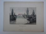 litho kasteel Heers Limburg Belgie, Jobard, 1825, Verzenden