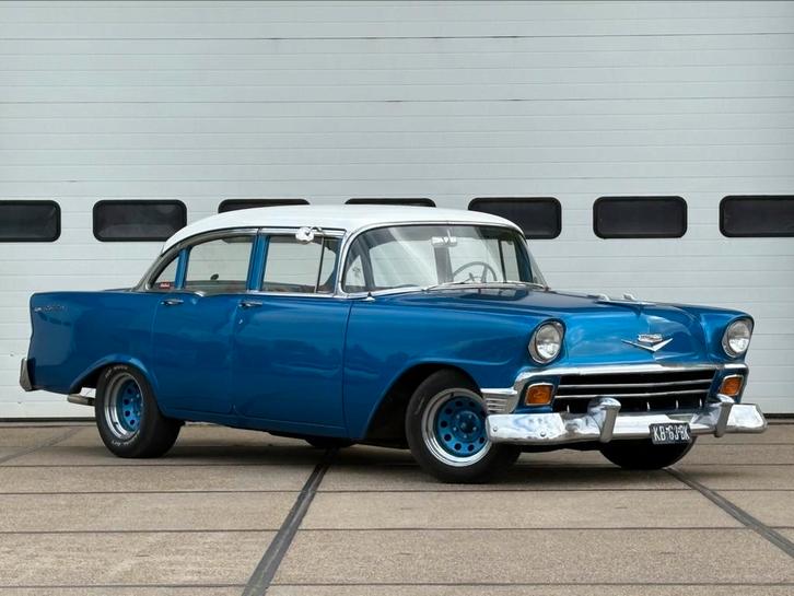 Chevrolet Bel Air | 1956 | Lpg | 350 V8 | NL kent. |, Auto's, Chevrolet, Bedrijf, Overige modellen, LPG, Sedan, Automaat, Blauw
