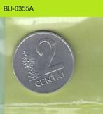 S1-BUU-0355-M01 LITHUANIA 2 CENTAI MS60 1991 KM86, Verzenden, Overige landen