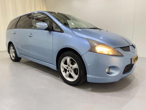 Mitsubishi Grandis 2.4-16V Intense 7-pers. (bj 2005), Auto diversen, Schadeauto's, Handgeschakeld, Benzine, Stationwagon, Blauw