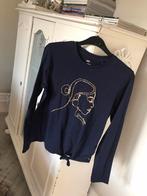 Donkerblauwe longsleeve 164 gouden lovertjes, Kinderen en Baby's, Kinderkleding | Maat 164, Nieuw, Meisje, Ophalen of Verzenden