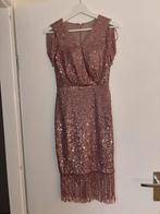 Glitter gala jurk, Galajurk, Verzenden, Zo goed als nieuw, Roze