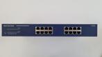 NETGEAR 1GB  16POORT SWITCH JGS 516, Computers en Software, Netwerk switches, Ophalen of Verzenden, Gebruikt