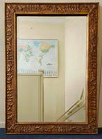 Grote spiegel met mooie bewerkte lijst, Huis en Inrichting, Woonaccessoires | Spiegels, Gebruikt, Rechthoekig, Ophalen