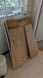 Verschillende planken en bevestigingsmateriaal, Doe-het-zelf en Verbouw, Ophalen, Gebruikt, Minder dan 25 mm, Plank