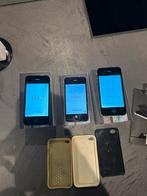 3x iphone 4 met accessoires, Gebruikt, Zwart, Ophalen of Verzenden, Zonder simlock