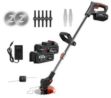 Accu Grastrimmer Accu Grasmaaier 2 Sterke 21V Accu's 2600Mah beschikbaar voor biedingen