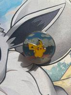 Pikachu Pin met Ballonnen 2x, Verzamelen, Speldjes, Pins en Buttons, Ophalen of Verzenden, Zo goed als nieuw, Figuurtje, Speldje of Pin