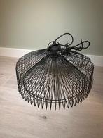 Stijlvolle lamp met staaldraad, Huis en Inrichting, Ophalen of Verzenden, Gebruikt, Metaal, Minder dan 50 cm