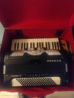 Hohner Verdi II accordeon, Gebruikt, Ophalen of Verzenden, 96-bas, Hohner