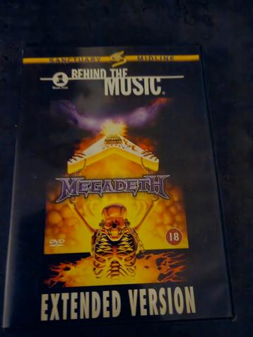 Megadeth behind the music dvd beschikbaar voor biedingen