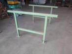 werkbank   2xverstelbare werkbank poten werkbankonderstel, Ophalen, Gebruikt, 120 tot 170 cm