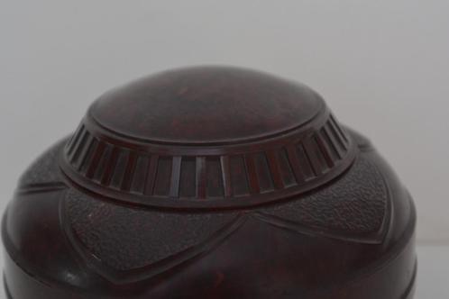 ART DECO OPBERGPOT Draaideksel BAKALIET UNIEK ca.1925 D59, Antiek en Kunst, Curiosa en Brocante, Ophalen of Verzenden